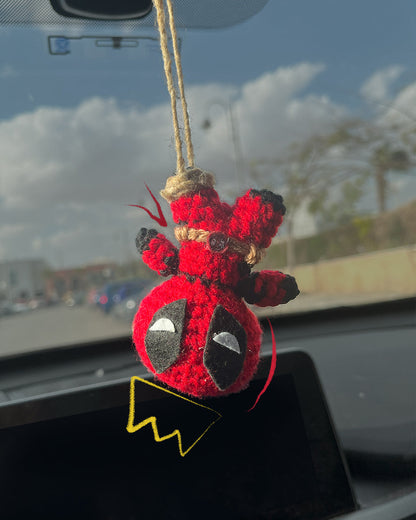 Hanging Deadpool Plushie